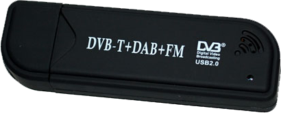 A RTL-SDR dongle