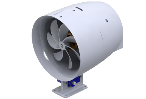 Render of the 3D model in Solidworks