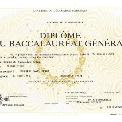 French baccalaureat picture