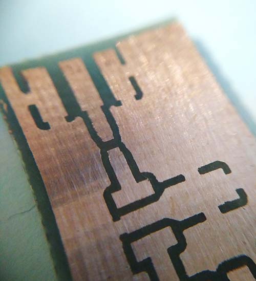 LNA circuit board details