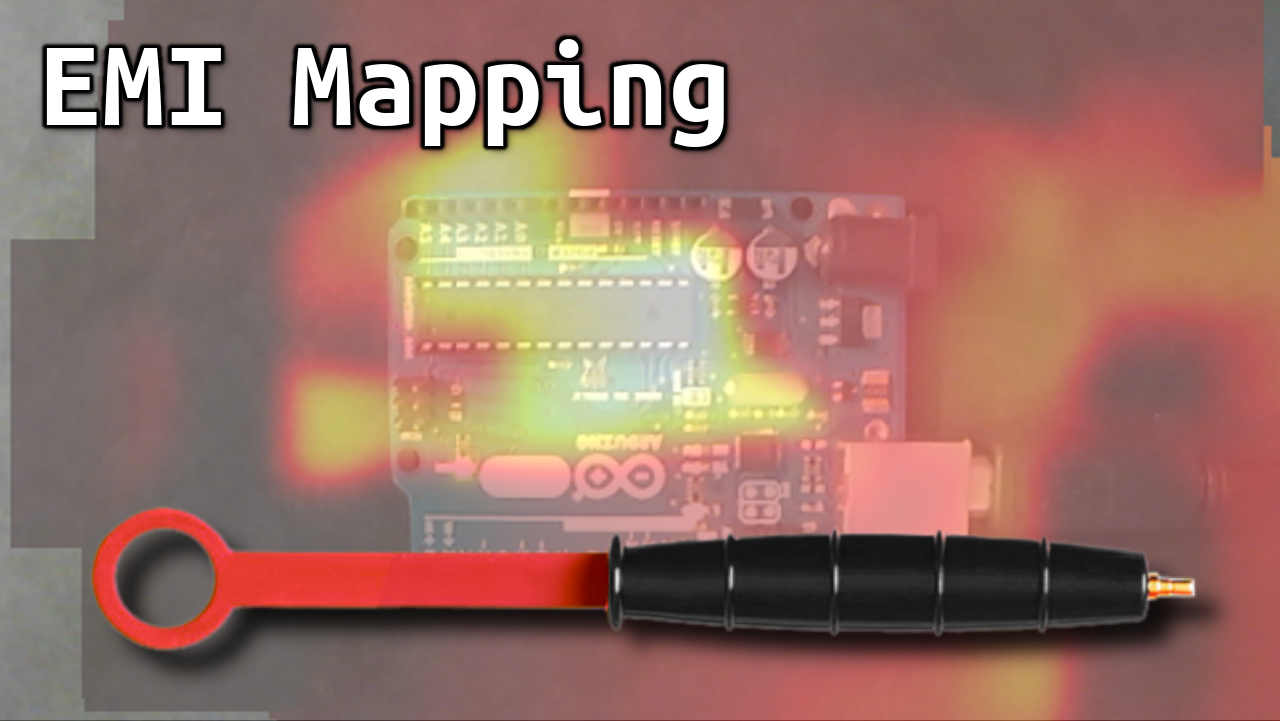Electromagnetic interference mapping
